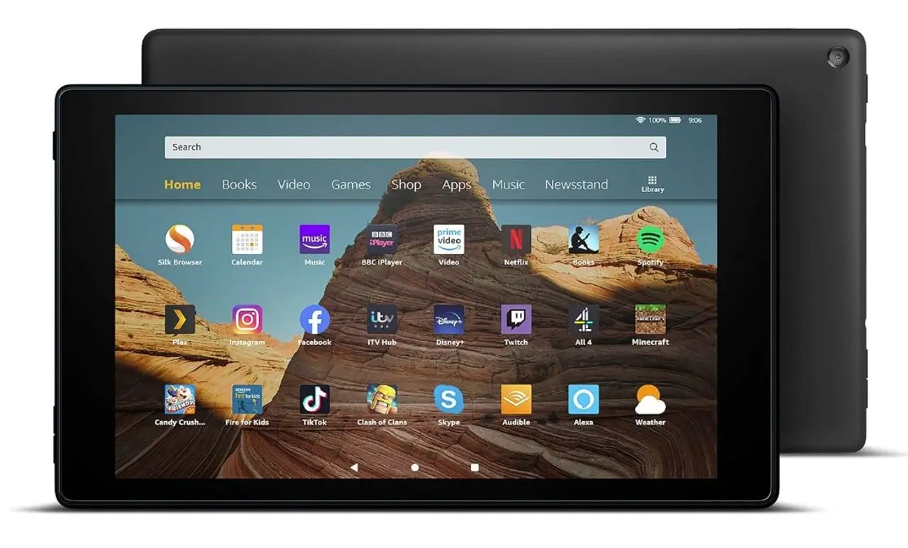 Amazon shops Fire HD 10